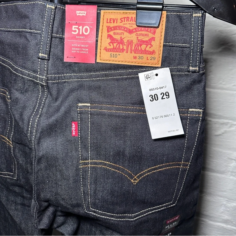 Levi's Men's Skinny Jeans Dark Indigo